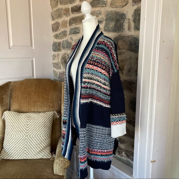 Anthropologie sleeping on snow kimono cardigan - Picture 9 of 16